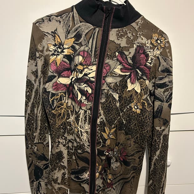 바닐라슈가 오리엔탈 페어리 고스펑크 빈티지 패턴 집업