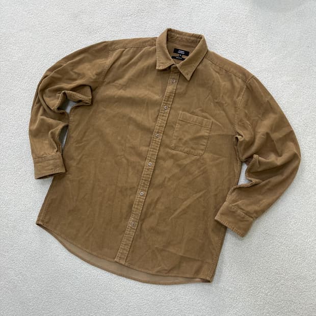 XL 무신사스탠다드 코듀로이 셔츠 0401M