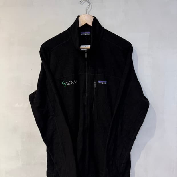 파타고니아 블랙 플리스 집업