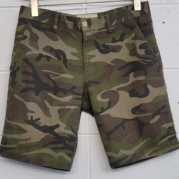 커스텀어클락(costume o'clock) 카모 밀리터리 반바지 판매