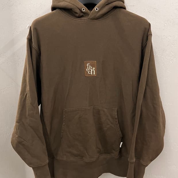페치 fetch 후드티 L 브라운