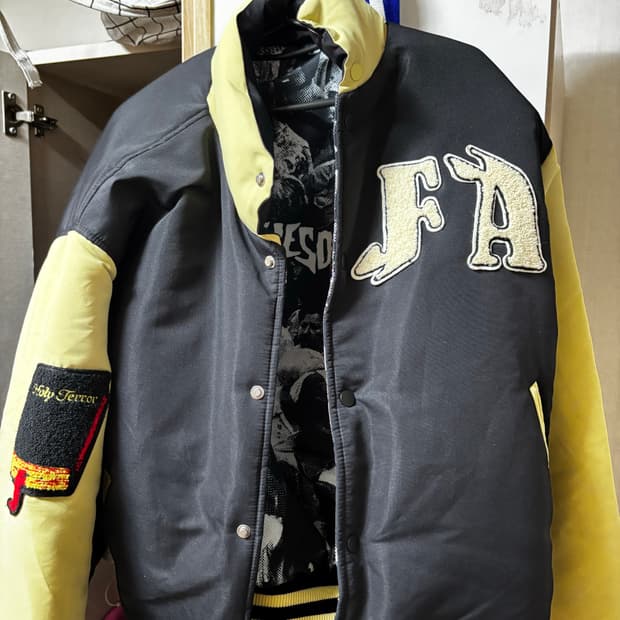 퍼킹어썸 푸퍼 리버시블 자켓 M