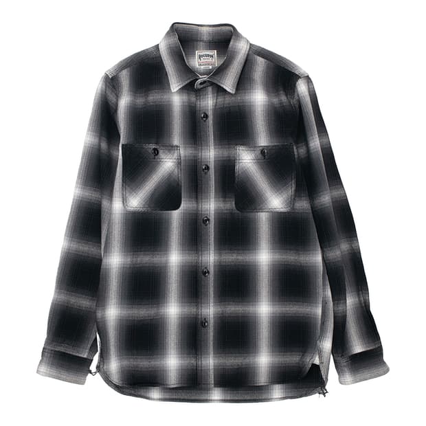 휴스턴 옴브레 체크 셔츠