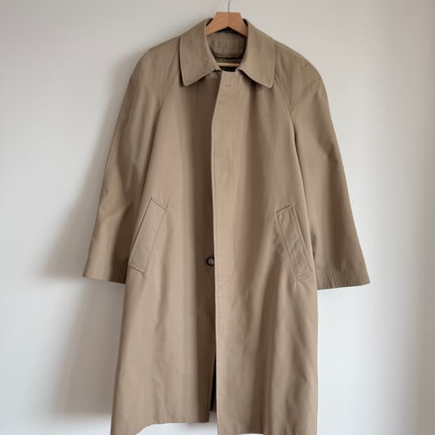 맥그리거(McGREGOR) 트렌치 싱글 코트