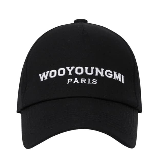 우영미 엠브로이드 자수 볼캡 꿀매