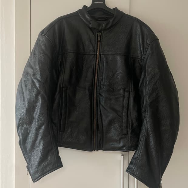 ZARA 레더 자켓