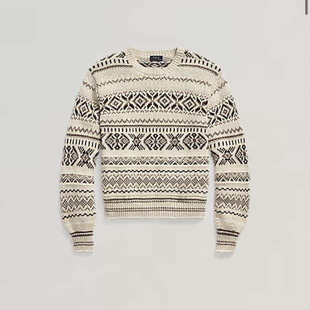 폴로 랄프로렌 페어아일 울니트