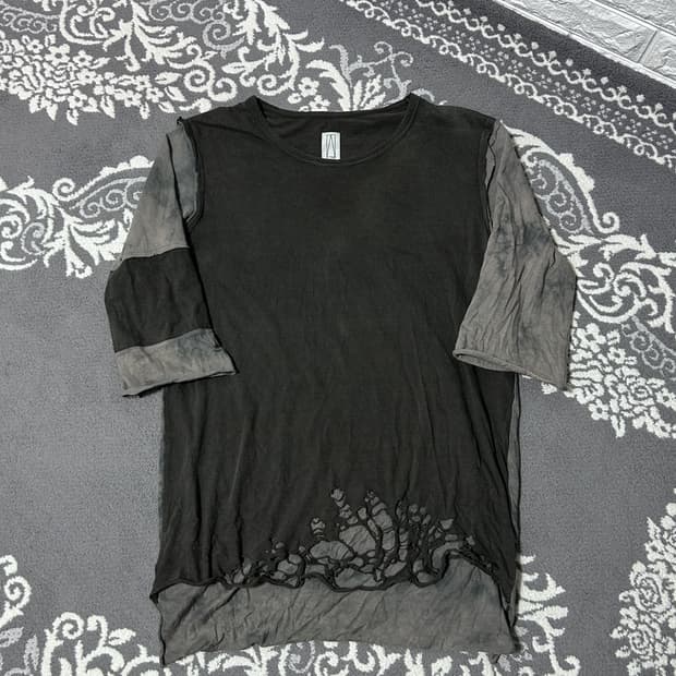 Wizard 레이어드 디스트레스드 컷소우