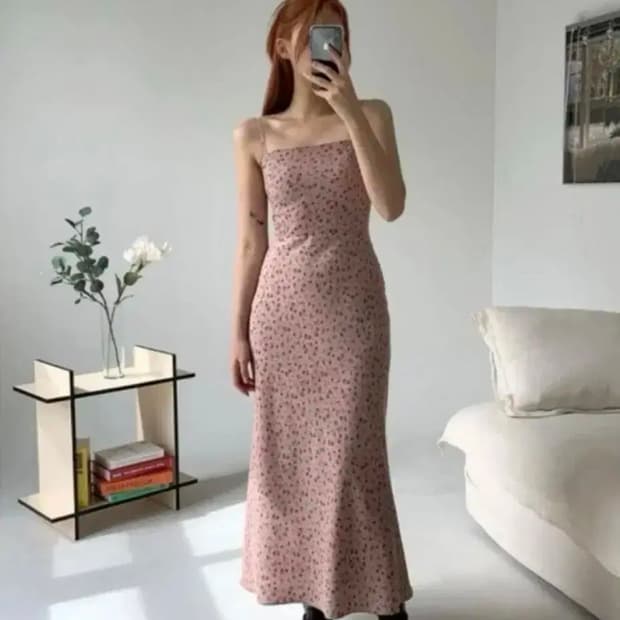 루루서울 필프리티 롱원피스 Feel Pretty Flower Dress