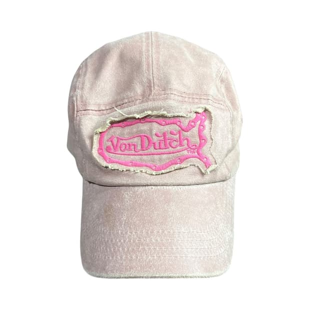 [Von Dutch] 본더치 퍼 스웨이드 볼캡