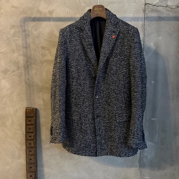 빠니깔레 트위드 자켓 100