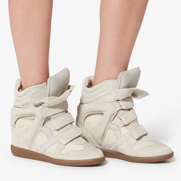 [36,37,38,39]이자벨마랑 베켓 웨지 스니커즈/에크루