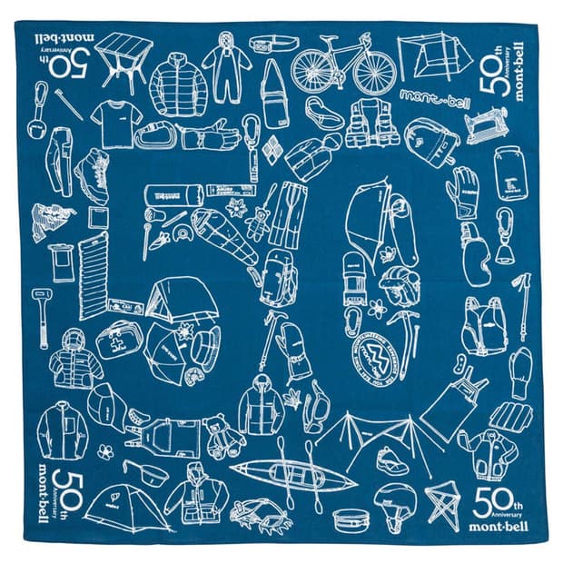 몽벨 50주년 한정 반다나