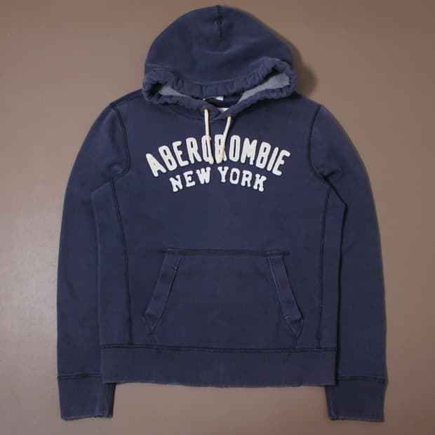 Abercromble 아베크롬비 네이비 후드티