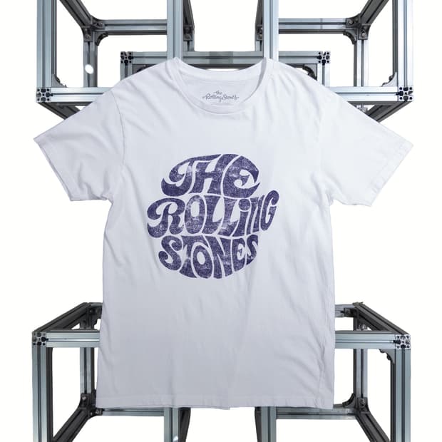 The Rolling Stones 70’s Logo Tee – White