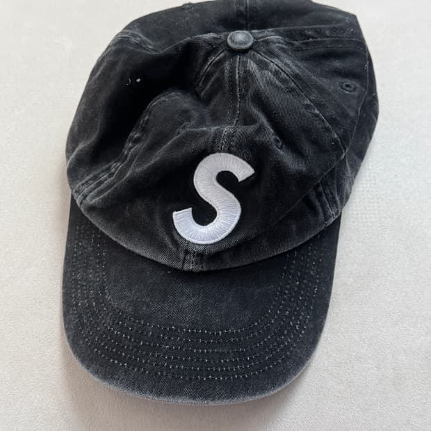 supreme 슈프림 피그먼트 s로고 볼캡 