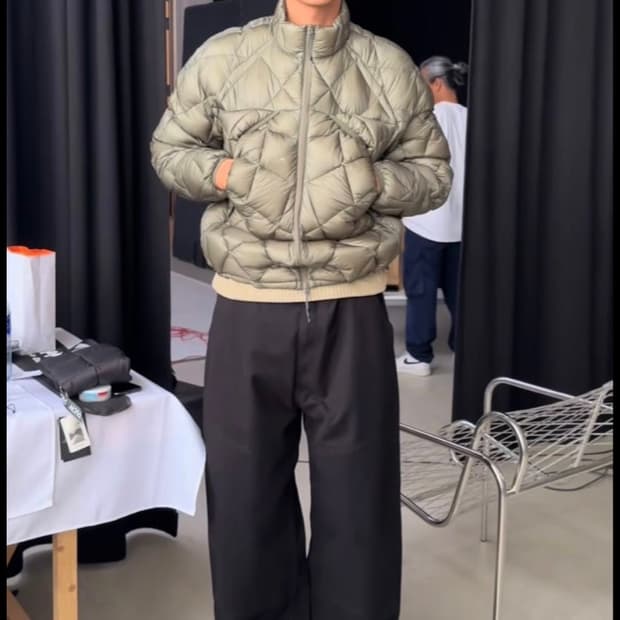 roa hiking nuna 800 sage green 로아 누나 패딩