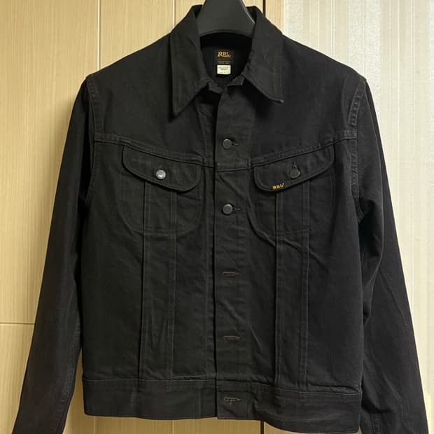 [M]더블알엘 lot271 데님트러커 블랙 멕시코산