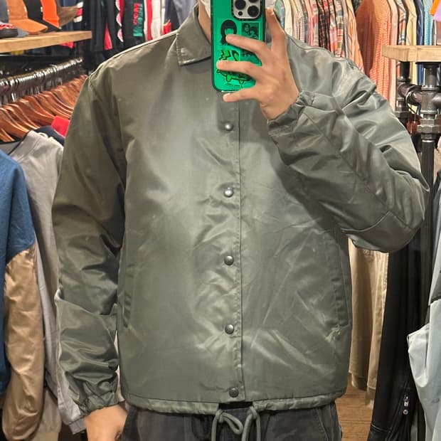 [HI] 빈티지 봄버 카키