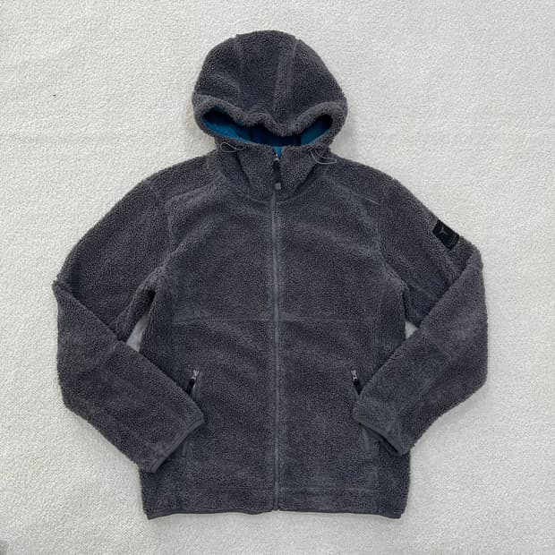 100 트렉스타 후드 플리스 집업 자켓 0303M