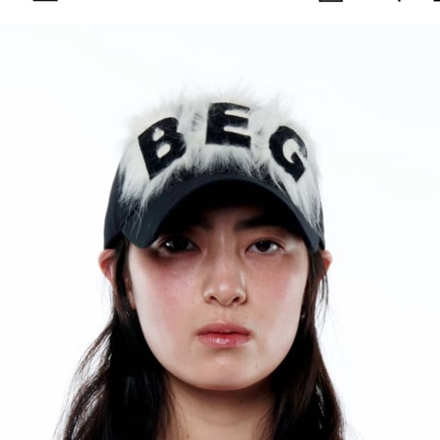 Begbegbeg fur cap 백백백 퍼 캡