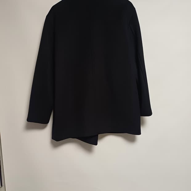 마인드브릿지 캐시미어 블렌드 더블 피코트 (네이비)