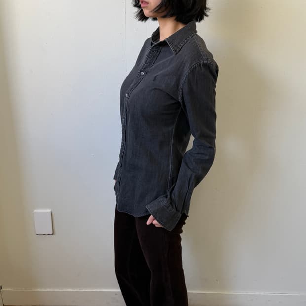 폴로 데님 셔츠