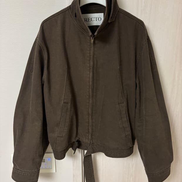 렉토 빈티지 워시드 헤링턴 자켓 M