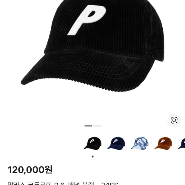 Palace 5 pannel cap