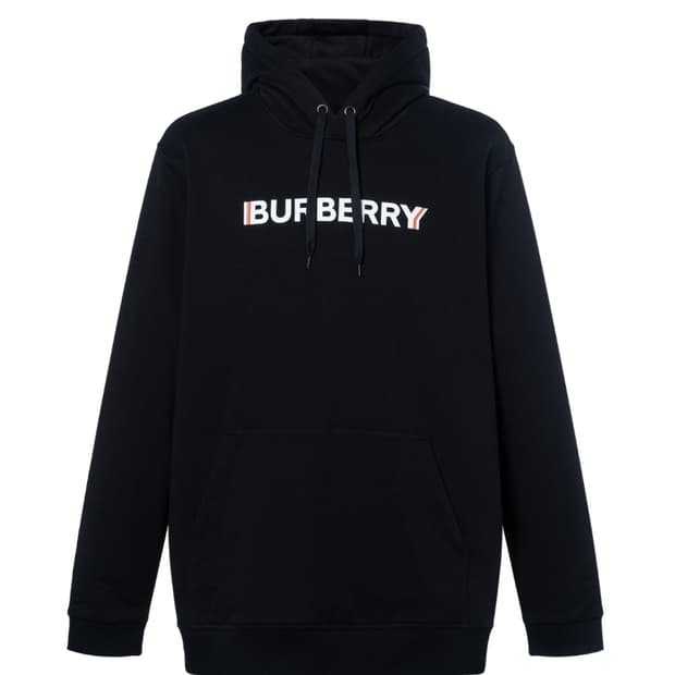 버버리 남성 네이비 후드티 XL