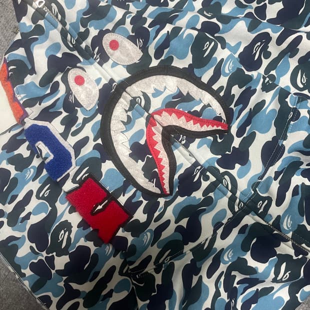 베이프 후드집업 3XL