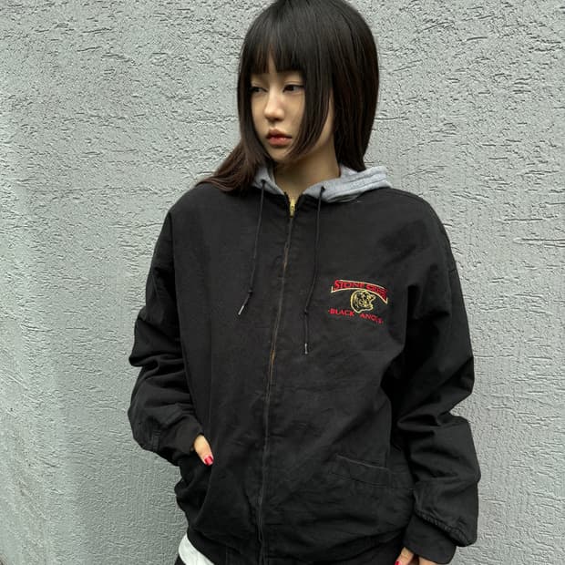 90s vintage Stone Creek Hooded Jacket