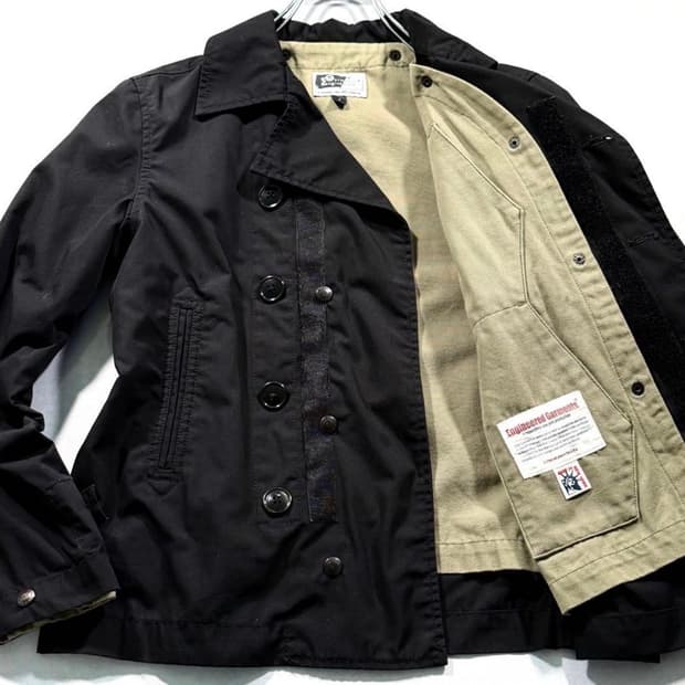 Engineered Garments Metal-Studded Coat