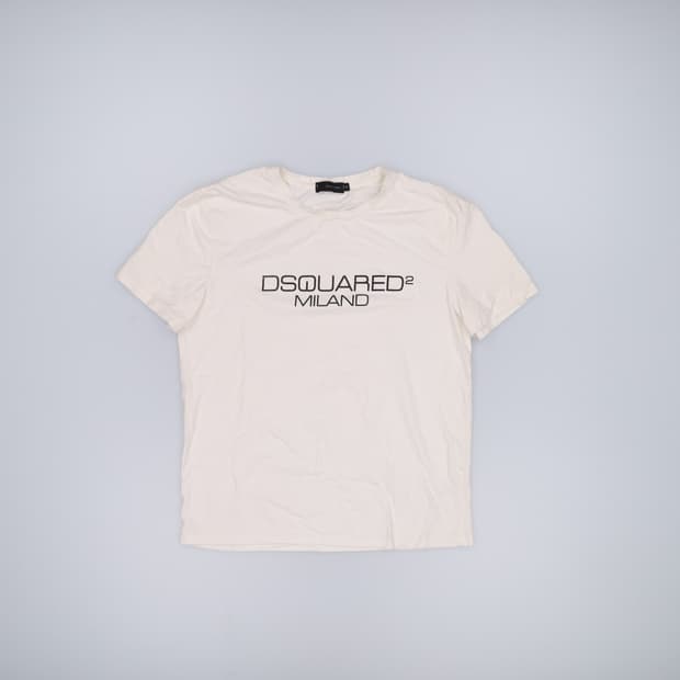 L 디스퀘어드2 빅로고 반팔 티셔츠 0227M