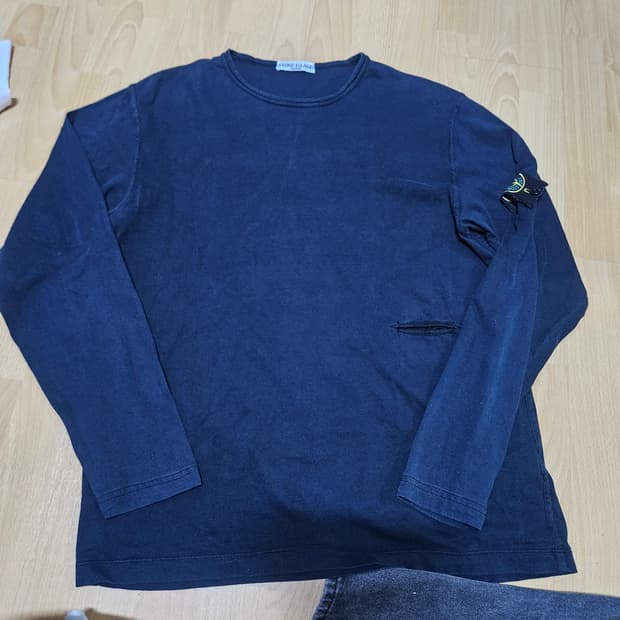 정품) 스톤아일랜드 포켓 롱슬리브 L사이즈