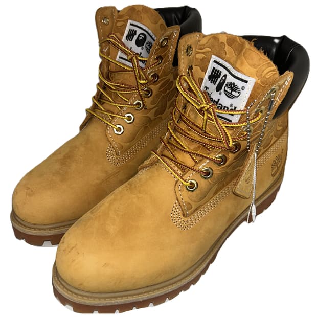 팀버랜드 x 베이프 x 언디피티드 6인치 부츠