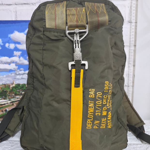 밀리터리백팩  카키백팩 빈티지 나일론백팩 BF61