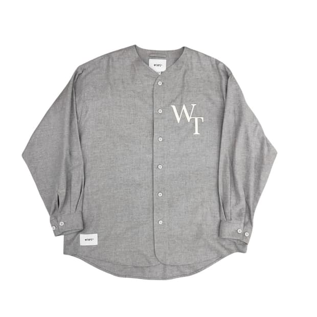 WTAPS 더블탭스 리그 셔츠 그레이