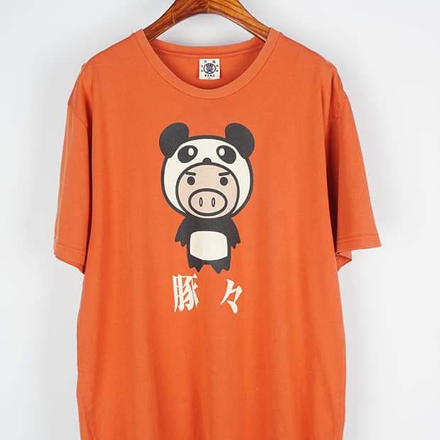  HOUTEN SHOTEN panda pig T-shirt