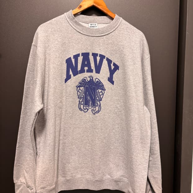 WILD DONKEY 와일드 동키 네이비 맨투맨 새상품급 XL