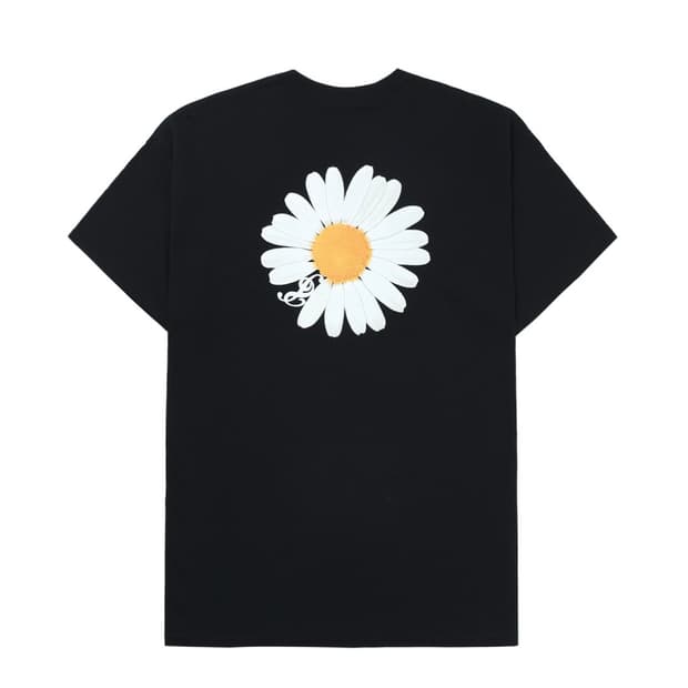 [L] 지디 피스마이너스원 마마 데이지 반팔 티셔츠 블랙