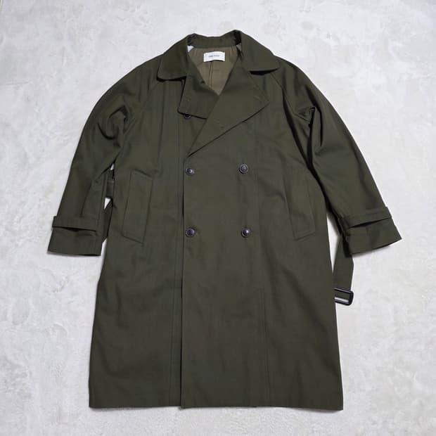 (F)THE NAVY 트렌치 코트 카키