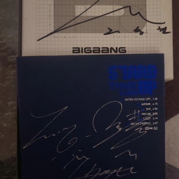 빅뱅 싸인 cd