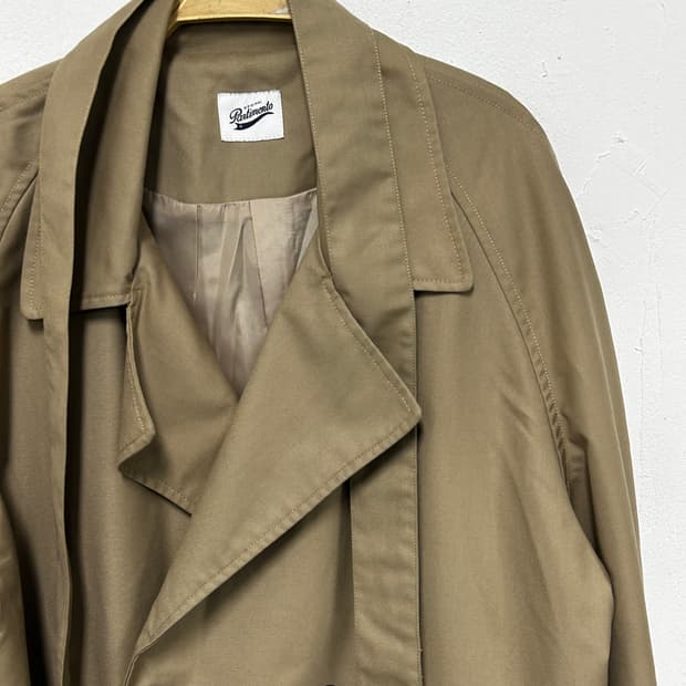 파르티멘토 트렌치 코트 카키색