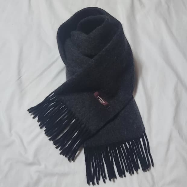 Cambridge Members 캠브릿지 멤버스 캐시미어 양면 머플러