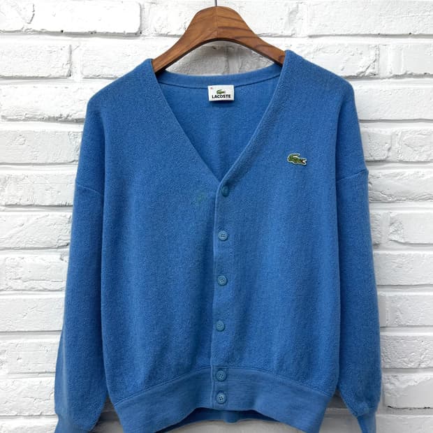 라코스테 블루 가디건
