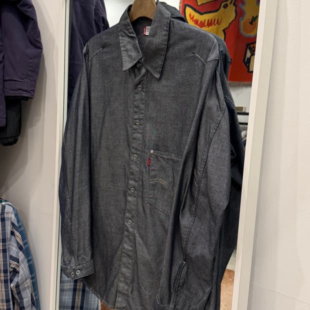 00s Levis 리바이스 엔지니어드 리오셀 데님 셔츠