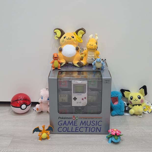  포켓몬스터 30주년 닌텐도 게임보이 뮤직 주크박스