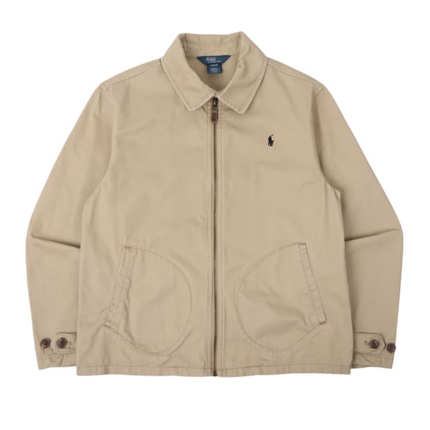 폴로 랄프로렌 베이지 블루종 자켓