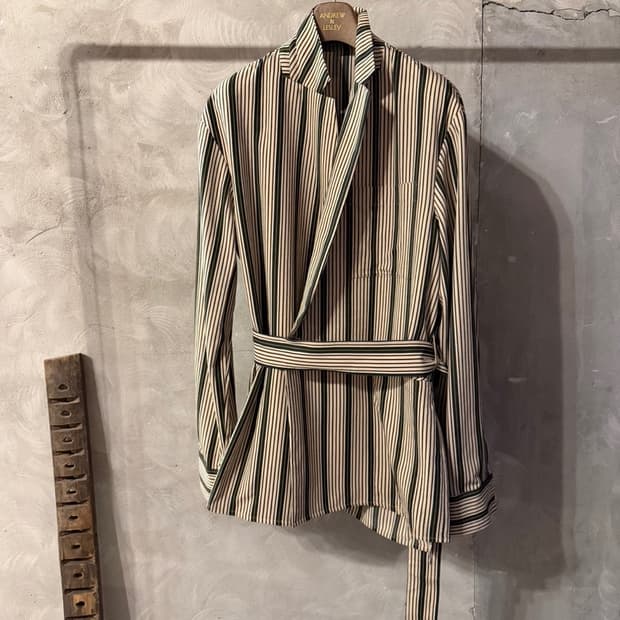 우영미 로브 코트 남성100